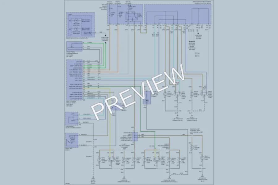 2009 Buick Allure Exterior Lights wiring diagram preview