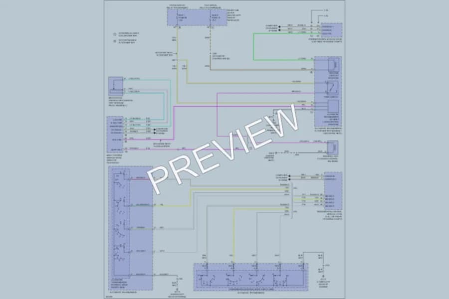 2009 Buick Lucerne Shift Interlock wiring diagram preview