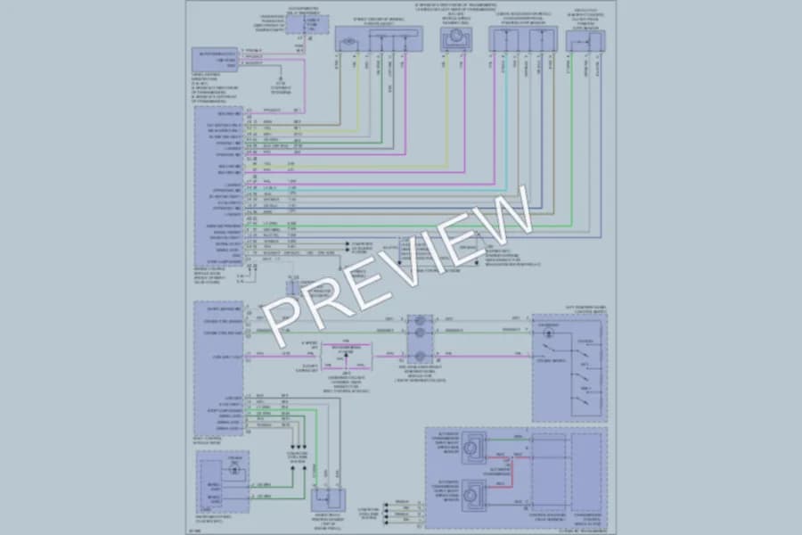 2009 Cadillac CTSV Cruise Control wiring diagram preview