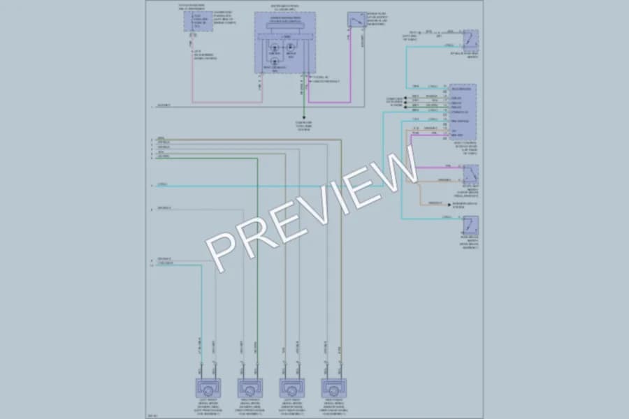 2009 Cadillac EscaladeESV Anti Lock Brakes wiring diagram preview