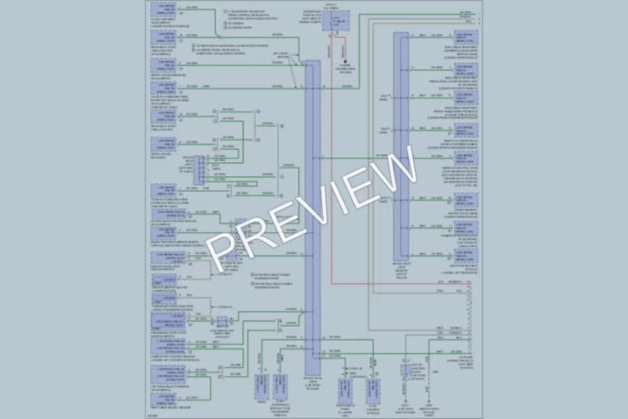 2009 Cadillac EscaladeESV Computer Data Lines wiring diagram preview