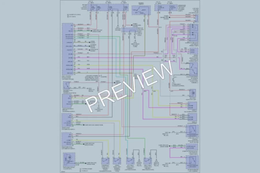 2009 Cadillac EscaladeEXT Anti Theft wiring diagram preview