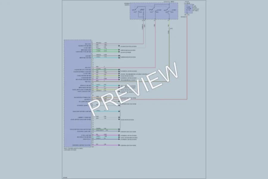 2009 Cadillac EscaladeEXT Body Control Modules wiring diagram preview