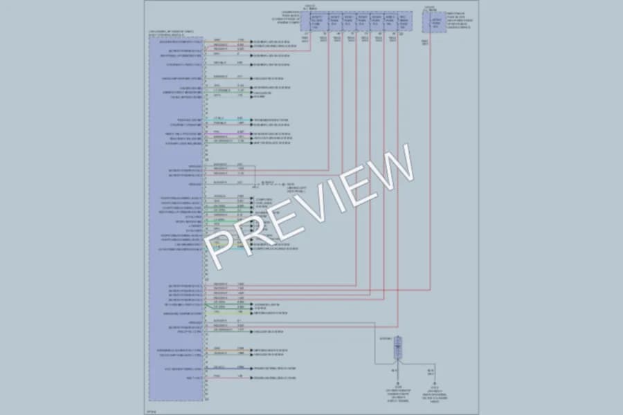 2009 Cadillac SRX Body Control Modules wiring diagram preview