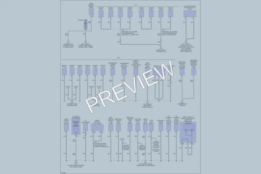 2009 Cadillac SRX Ground Distribution wiring diagram preview