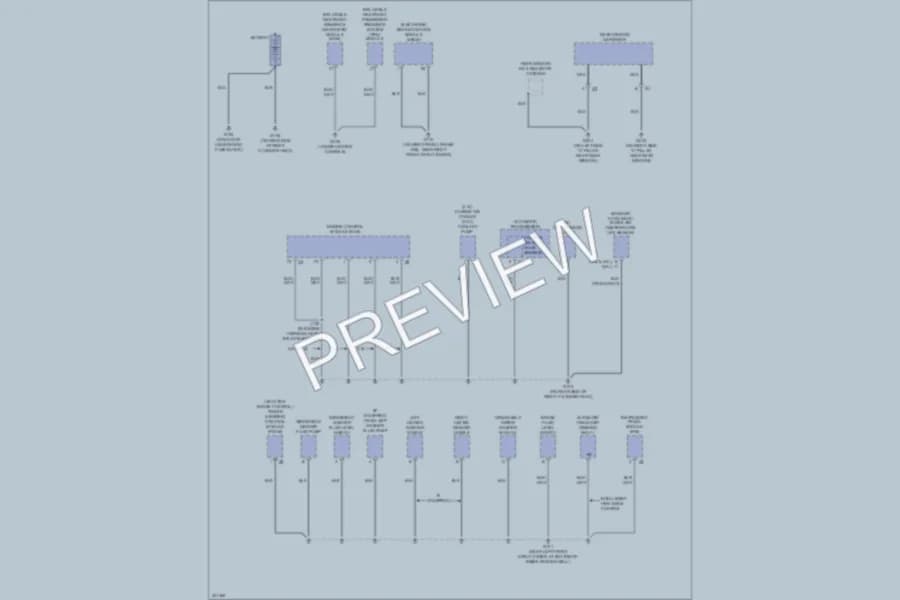 2009 Cadillac STS Ground Distribution wiring diagram preview