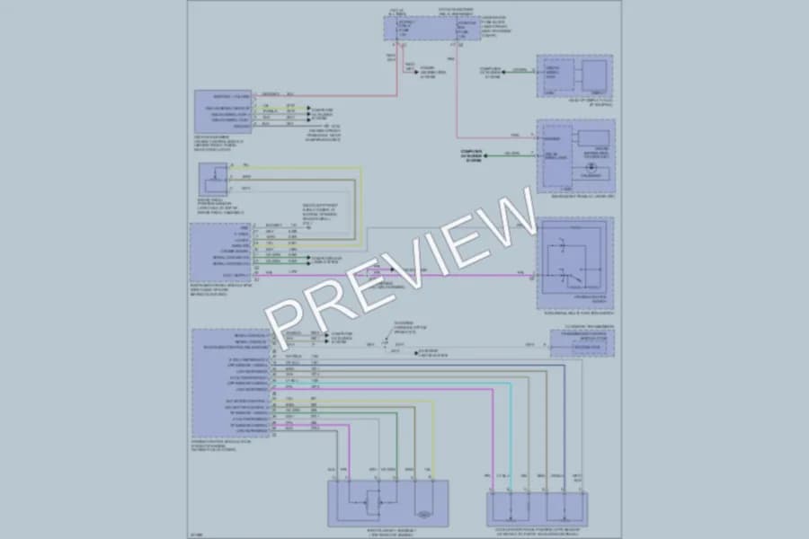 2009 Cadillac STSV Cruise Control wiring diagram preview