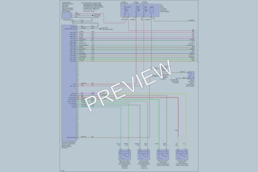 2009 Chevrolet Aveo5 Supplemental Restraints wiring diagram preview