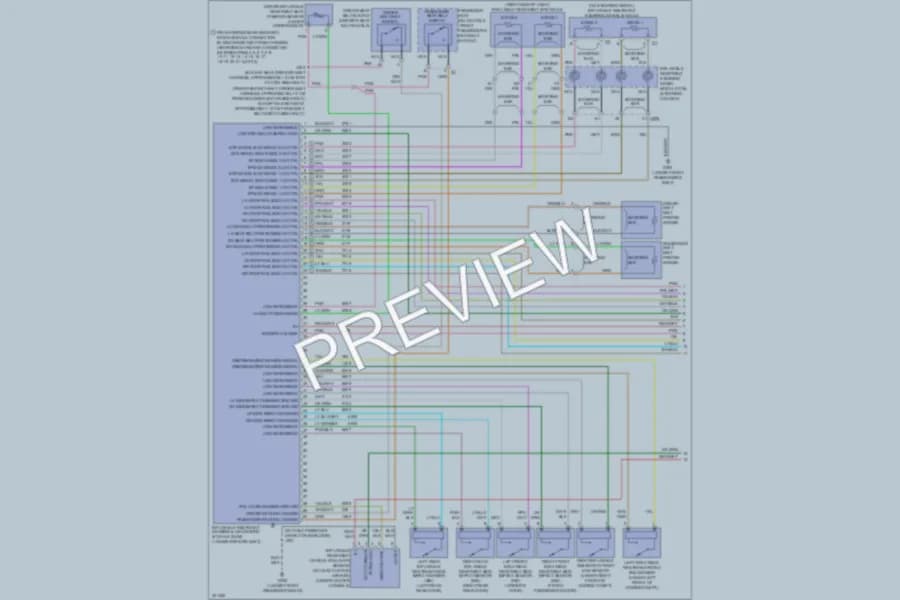 2009 Chevrolet C1500Suburban Supplemental Restraints wiring diagram preview