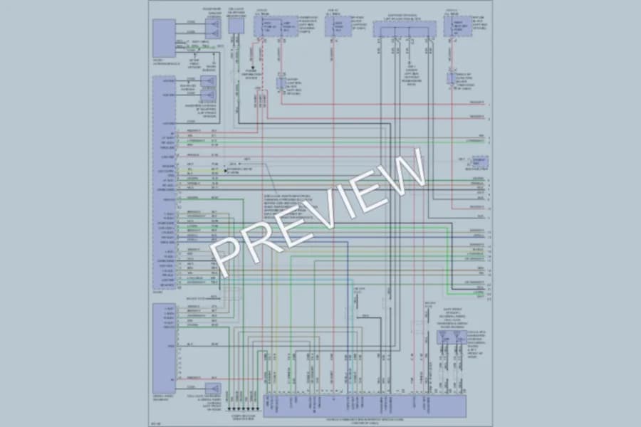 2009 Chevrolet C2500Suburban Navigation wiring diagram preview