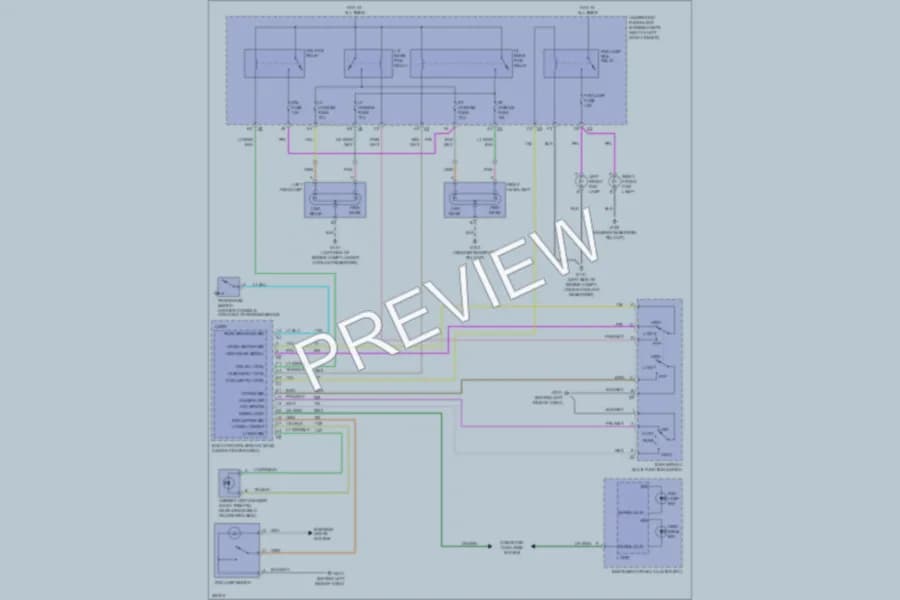 2009 Chevrolet Cobalt Headlights wiring diagram preview