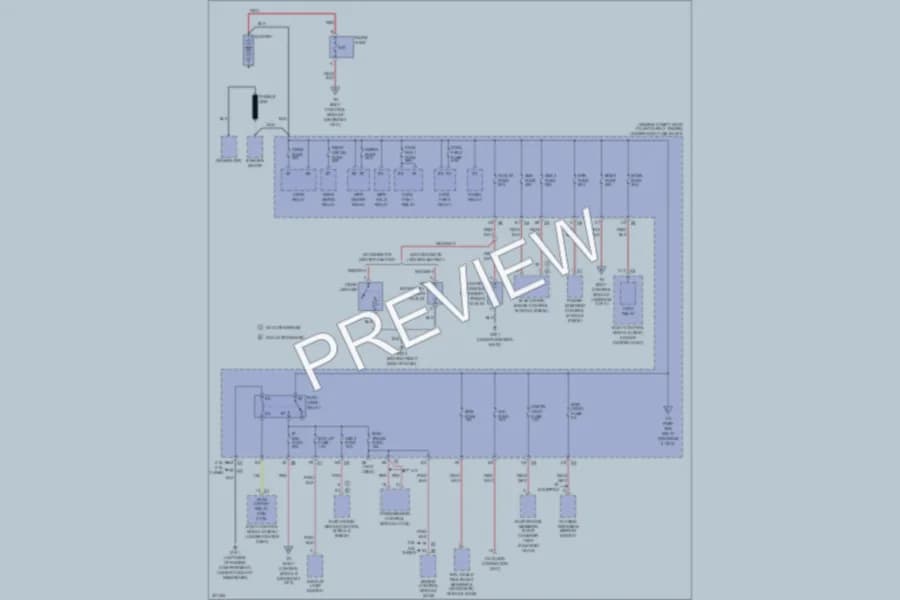 2009 Chevrolet Cobalt Power Distribution wiring diagram preview