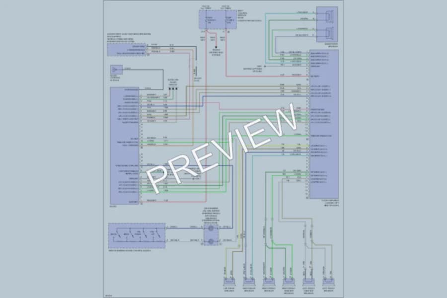 2009 Chevrolet Cobalt Radio wiring diagram preview