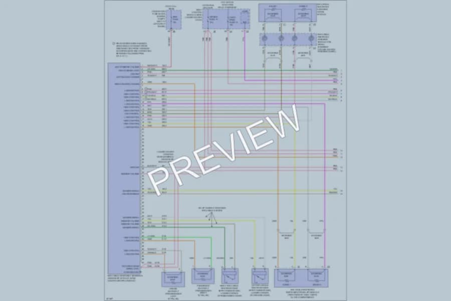 2009 Chevrolet Cobalt Supplemental Restraints wiring diagram preview