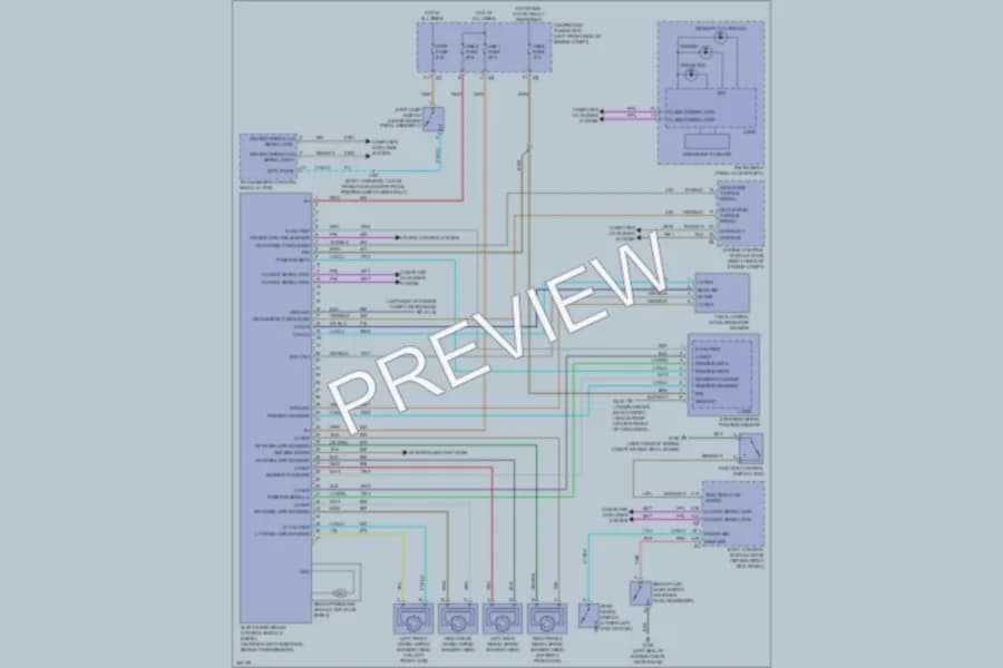 2009 Chevrolet Colorado Anti Lock Brakes wiring diagram preview