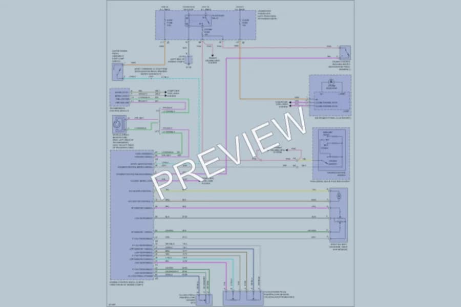 2009 Chevrolet Colorado Cruise Control wiring diagram preview