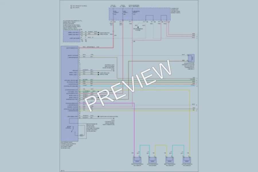 2009 Chevrolet Corvette Anti Lock Brakes wiring diagram preview