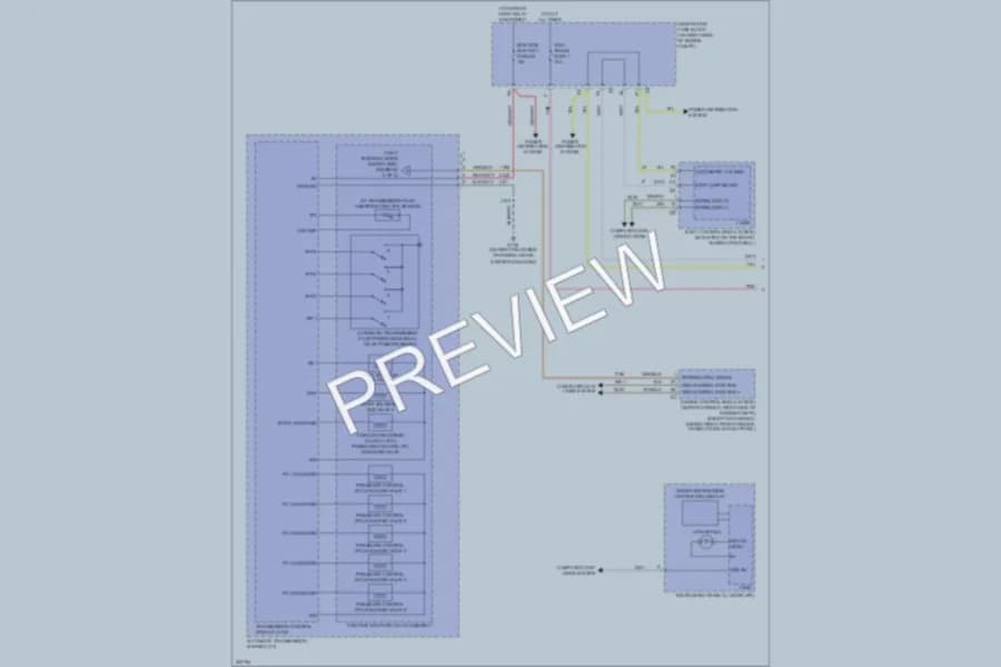2009 Chevrolet Corvette Transmission wiring diagram preview