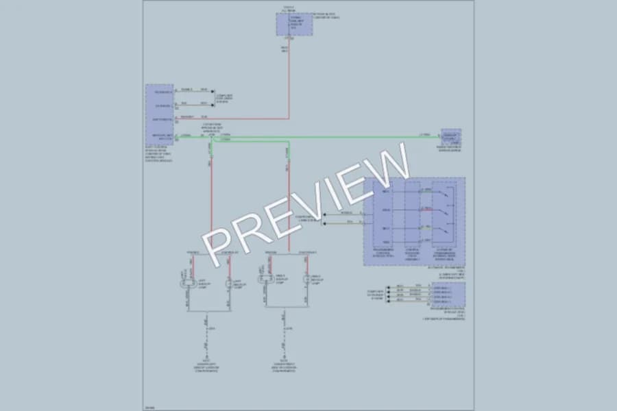 2009 Chevrolet Equinox Exterior Lights wiring diagram preview