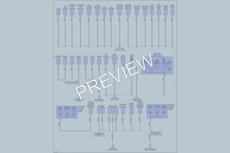 2009 Chevrolet Equinox Ground Distribution wiring diagram preview