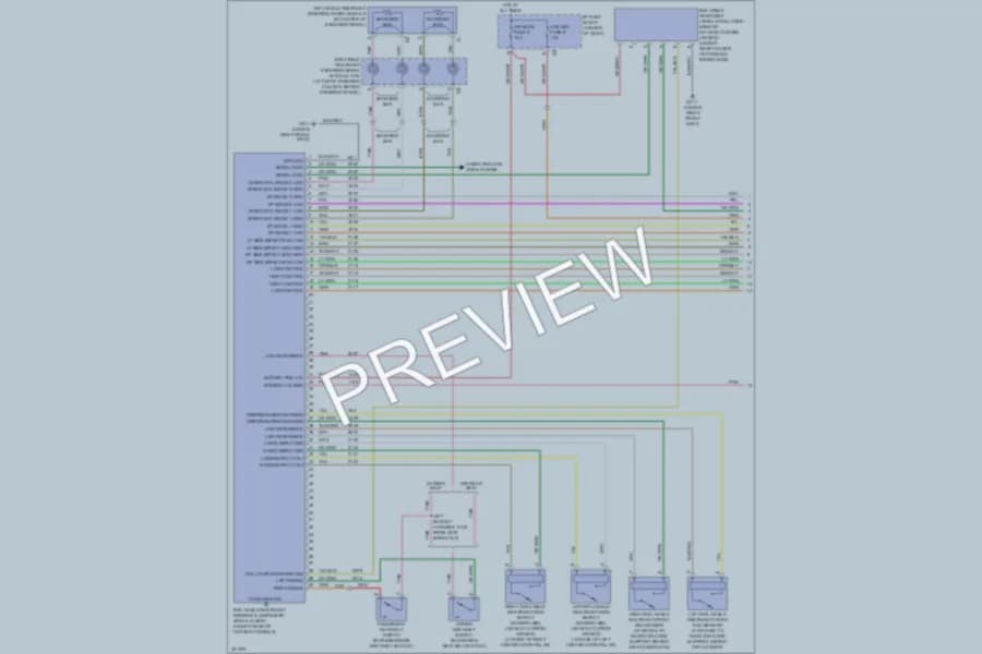 2009 Chevrolet Equinox Supplemental Restraints wiring diagram preview