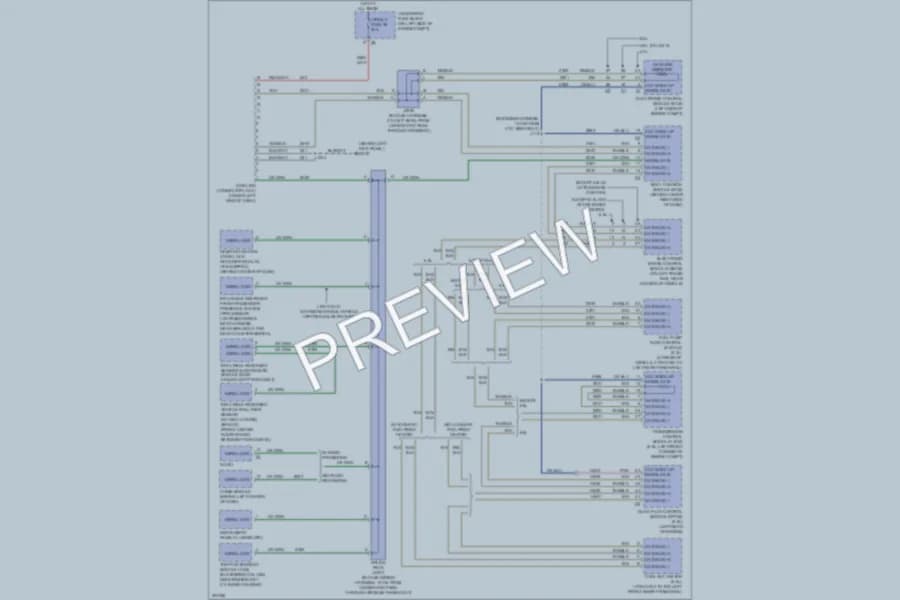 2009 Chevrolet G2500 Computer Data Lines wiring diagram preview with protected circuit layout