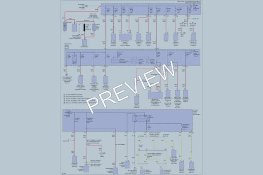 2009 Chevrolet Impala Power Distribution wiring diagram preview