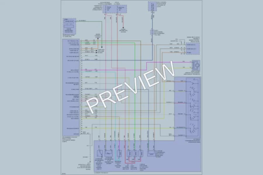2009 Chevrolet Impala Transmission wiring diagram preview