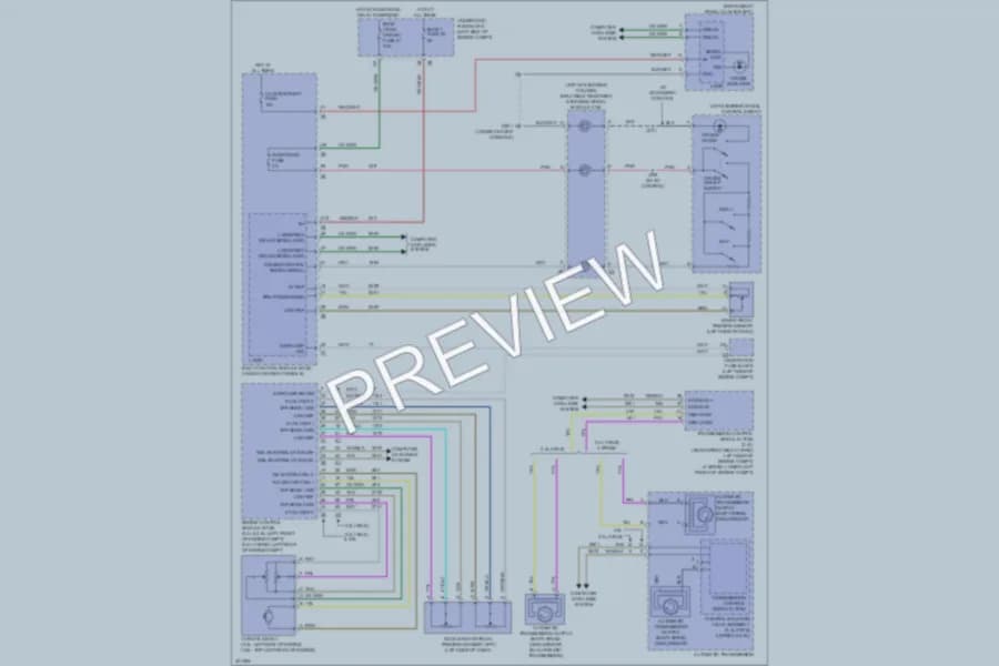 2009 Chevrolet Malibu Cruise Control wiring diagram preview