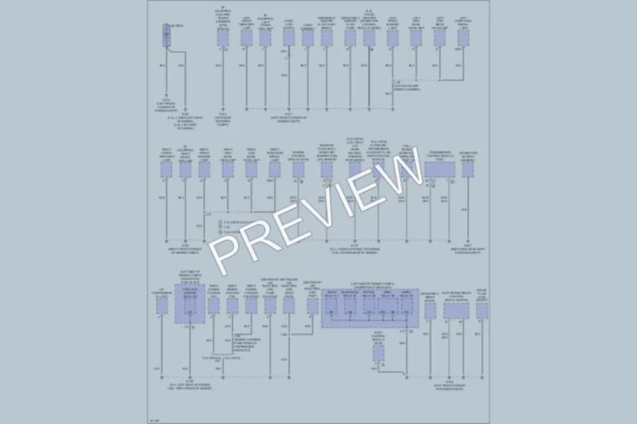 2009 Chevrolet Malibu Ground Distribution wiring diagram preview
