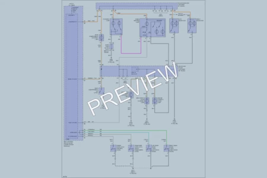 2009 Chevrolet Malibu Interior Lights wiring diagram preview