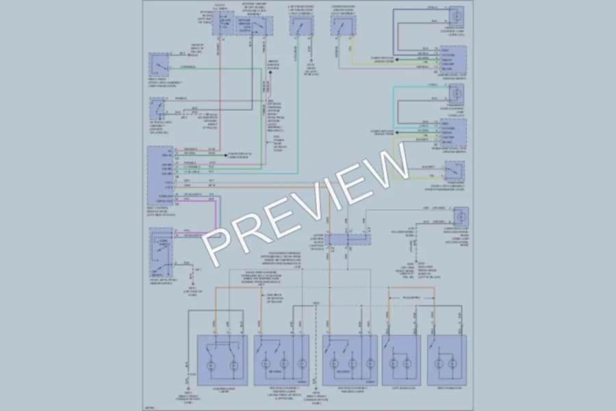 2009 Chevrolet Tahoe Interior Lights wiring diagram preview