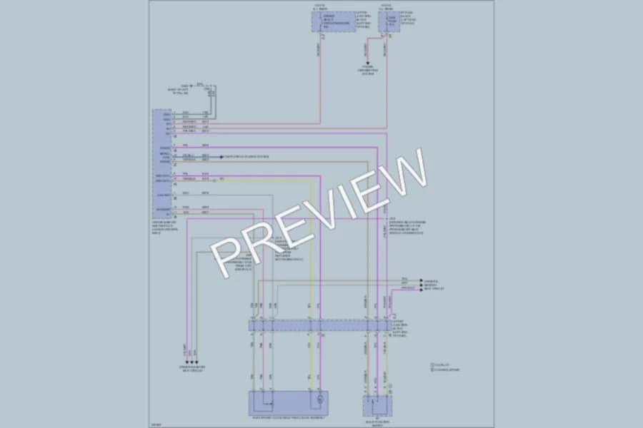 2009 Chevrolet Tahoe Memory Systems wiring diagram preview