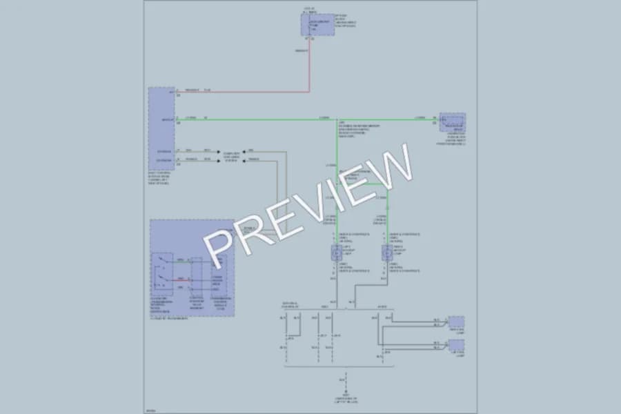2009 Chevrolet Traverse Exterior Lights wiring diagram preview
