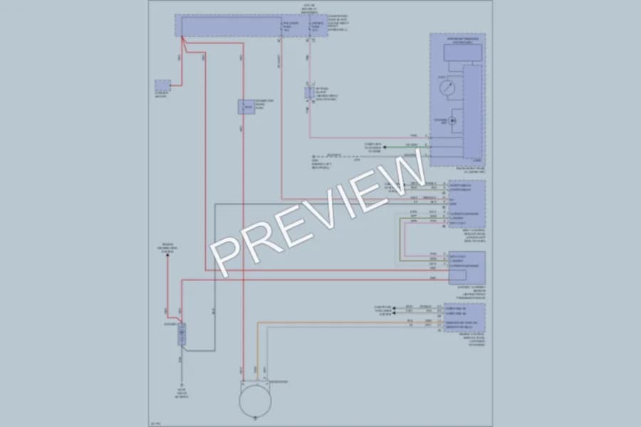2009 Chevrolet Traverse Starting Charging wiring diagram preview