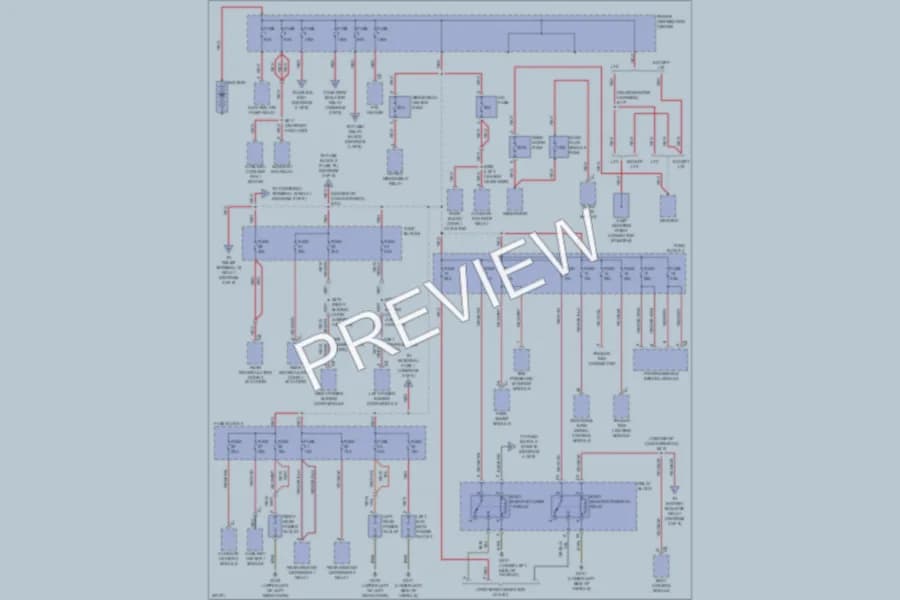 2009 Dodge 3500Sprinter Power Distribution wiring diagram preview