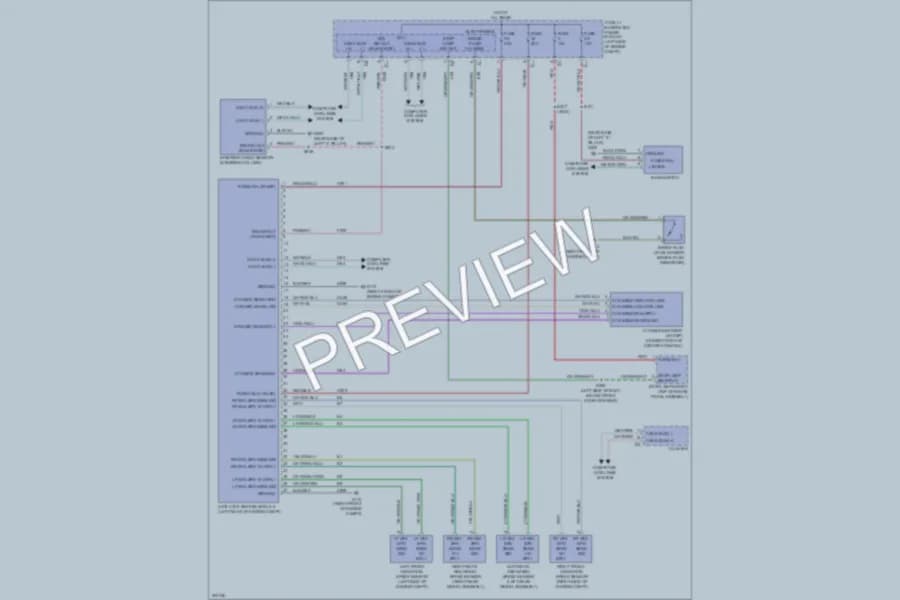 2009 Dodge Caliber Anti Lock Brakes wiring diagram preview