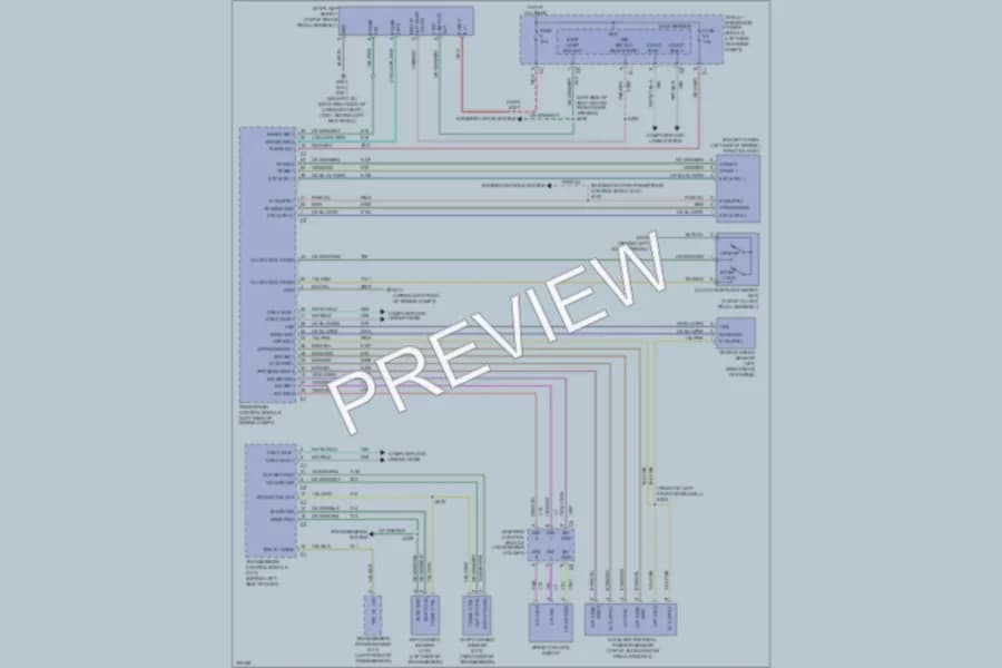 2009 Dodge Caliber Cruise Control wiring diagram preview