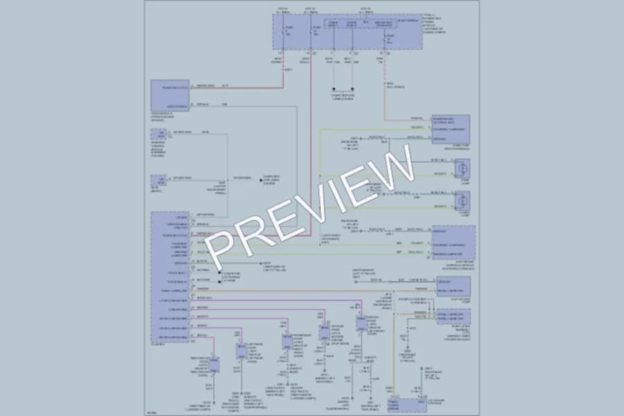 2009 Dodge Caliber Interior Lights wiring diagram preview