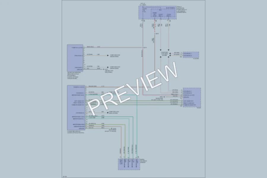 2009 Dodge Caliber Navigation wiring diagram preview
