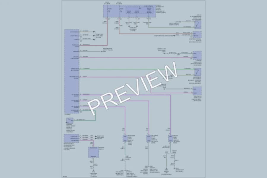 2009 Dodge Caliber Warning Systems wiring diagram preview