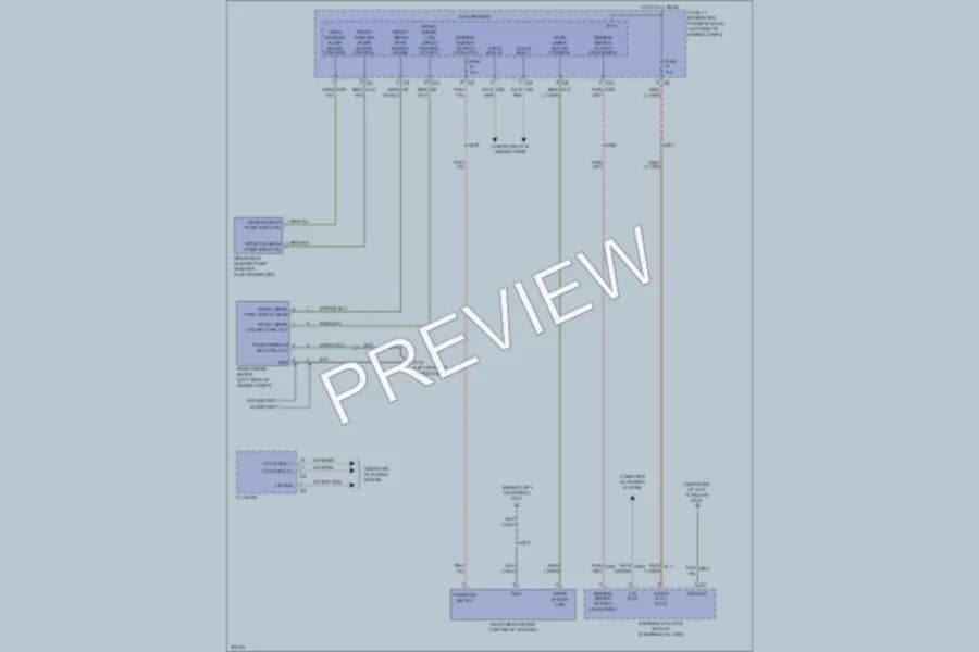 2009 Dodge Caliber Wiper Washer wiring diagram preview