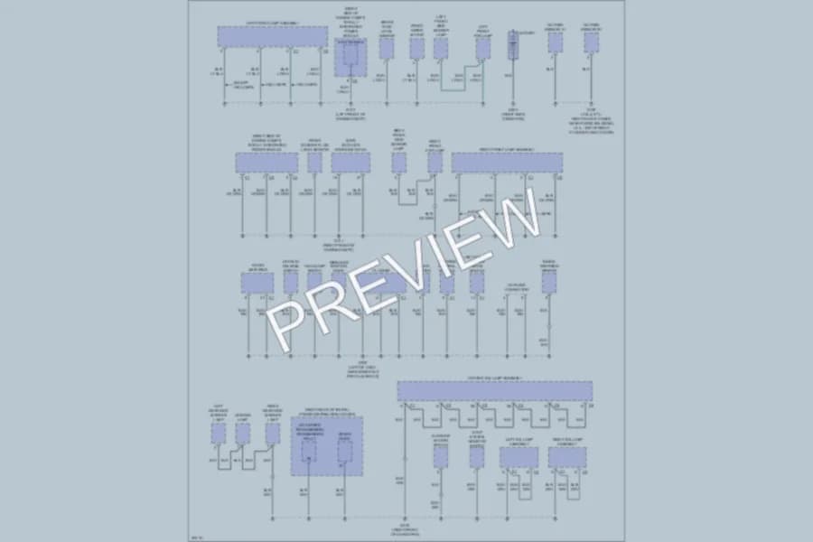 2009 Dodge Challenger Ground Distribution wiring diagram preview