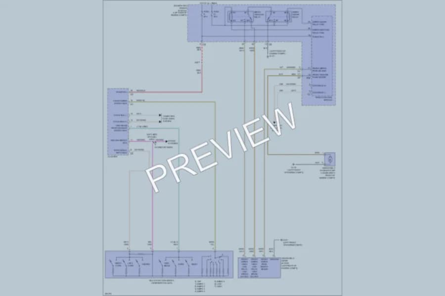 2009 Dodge Dakota Wiper Washer wiring diagram preview