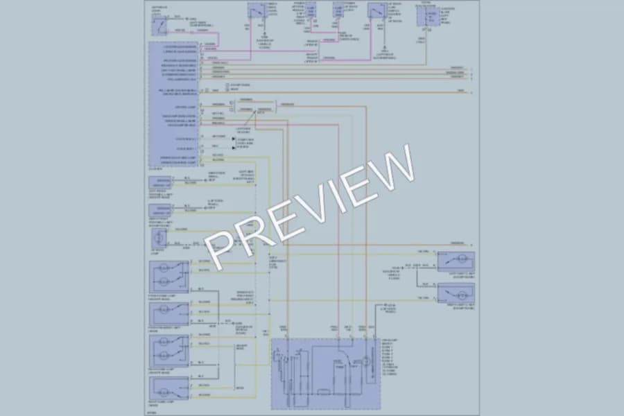 2009 Dodge Durango Interior Lights wiring diagram preview