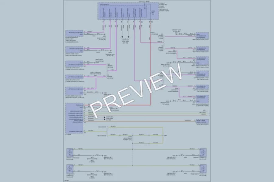 2009 Dodge GrandCaravan Interior Lights wiring diagram preview