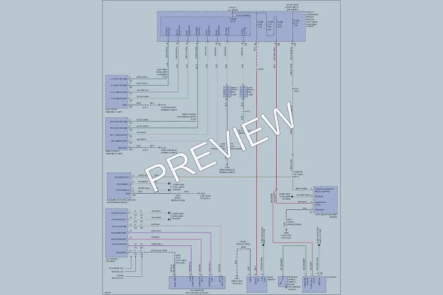 2009 Dodge Journey Headlights wiring diagram preview