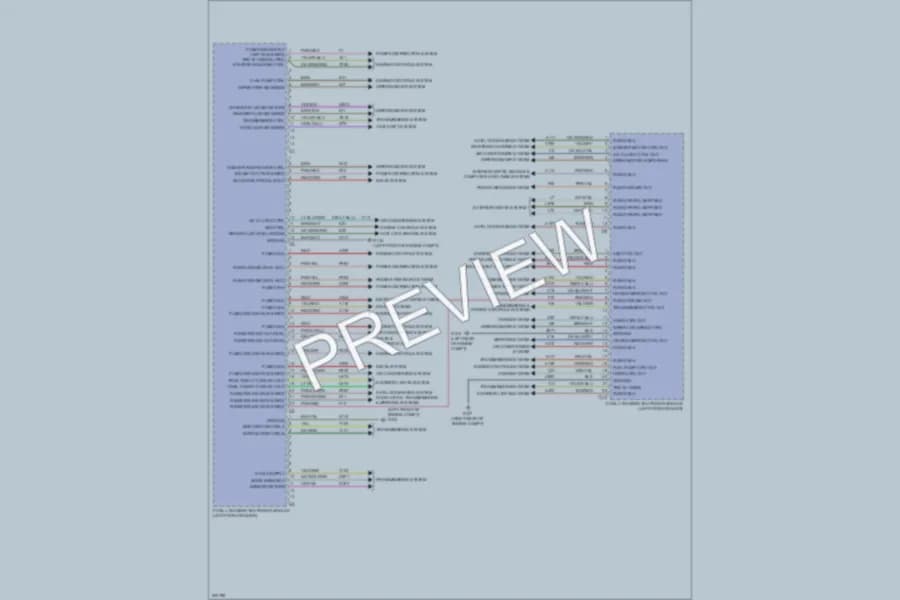2009 Dodge R2500 Body Control Modules wiring diagram preview with protected circuit layout