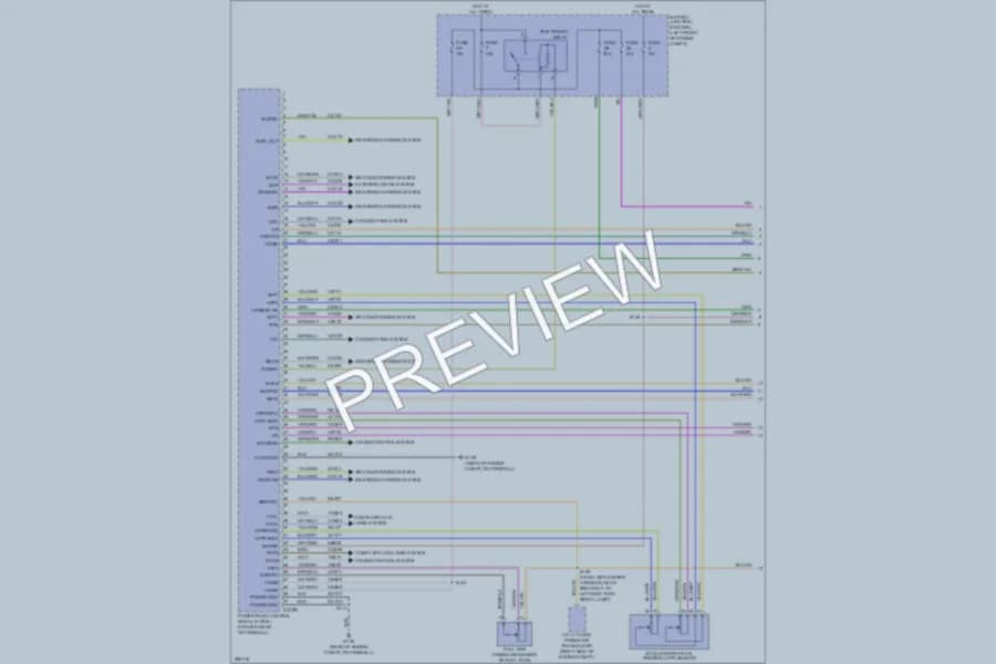 2009 Ford Escape Engine Performance wiring diagram preview