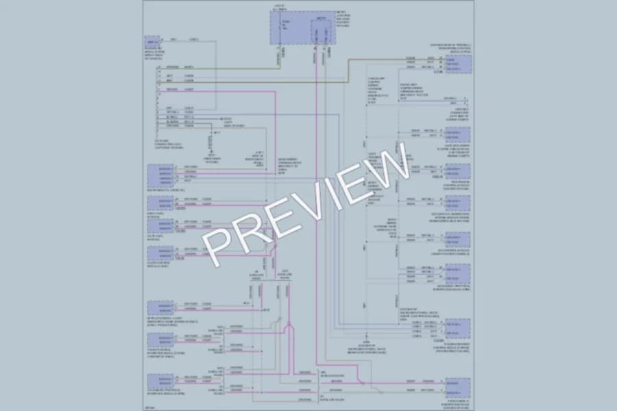 2009 Ford EscapeHybrid Computer Data Lines wiring diagram preview
